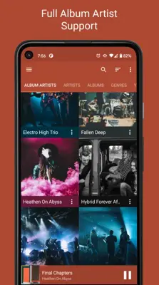 GoneMAD Music Player android App screenshot 1