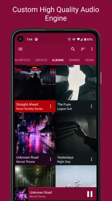 GoneMAD Music Player android App screenshot 5